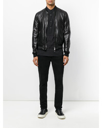 Chemise noire John Varvatos