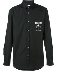 Chemise noire Moschino