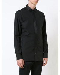 Chemise noire Alexander McQueen