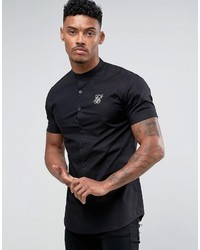 Chemise noire Siksilk