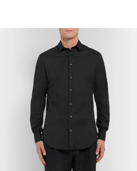 Chemise noire Giorgio Armani