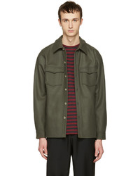 Chemise olive A.P.C.