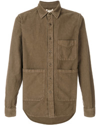 Chemise olive Aspesi