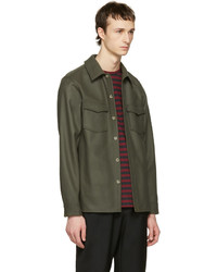 Chemise olive A.P.C.