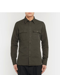 Chemise olive Tom Ford