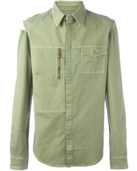 Chemise olive Versus