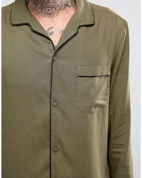 Chemise olive Asos