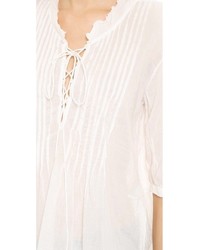 Chemise paysanne blanche Nili Lotan