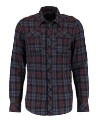 Chemise pourpre foncé