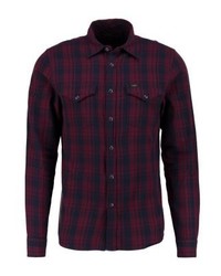 Chemise pourpre foncé Lee