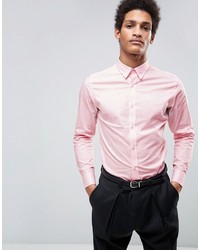 Chemise rose Selected