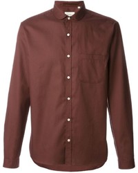 Chemise rouge Oliver Spencer