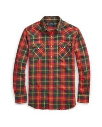 Chemise rouge Ralph Lauren