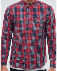 Chemise rouge Wrangler