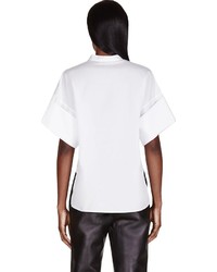 Chemisier à manches courtes blanc 3.1 Phillip Lim