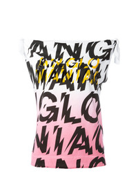 Chemisier à manches courtes imprimé multicolore Vivienne Westwood Anglomania