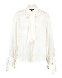Chemisier à manches longues beige Banana Republic