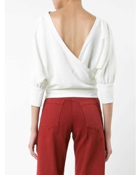 Chemisier à manches longues blanc Rachel Comey