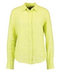 Chemisier à manches longues jaune J.Crew
