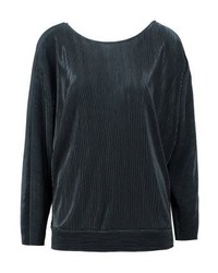 Chemisier à manches longues vert foncé Vero Moda