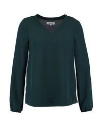 Chemisier à manches longues vert foncé Zalando Essentials