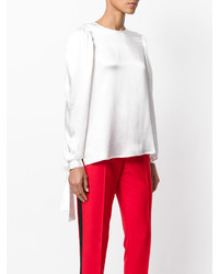 Chemisier blanc MSGM