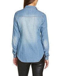 Chemisier bleu clair Vero Moda