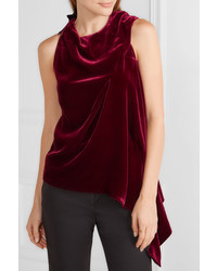 Chemisier bordeaux Roland Mouret