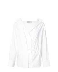 Chemisier boutonné blanc Balossa White Shirt