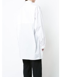 Chemisier boutonné blanc Yohji Yamamoto