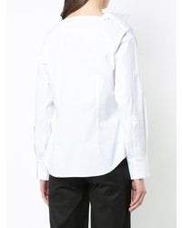 Chemisier boutonné blanc Balossa White Shirt