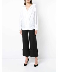 Chemisier boutonné blanc Balossa White Shirt