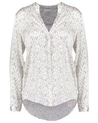 Chemisier boutonné imprimé gris Just Female