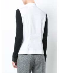 Chemisier en laine en tricot blanc D-Exterior