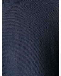 Chemisier en laine en tricot bleu marine P.A.R.O.S.H.