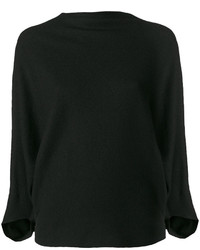 Chemisier en laine noir Chalayan