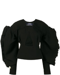 Chemisier en laine noir Jacquemus