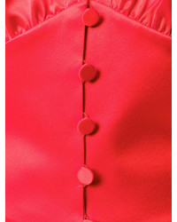 Chemisier en soie rouge Givenchy