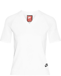 Chemisier en tricot blanc Nike