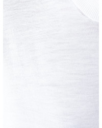Chemisier en tricot blanc Lanvin