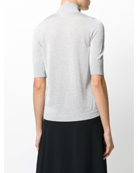 Chemisier en tricot gris DELPOZO