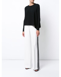 Chemisier en tricot noir Derek Lam