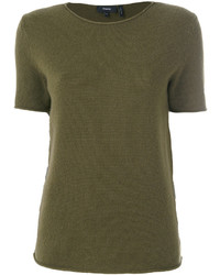 Chemisier en tricot olive Theory