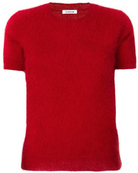Chemisier en tricot rouge P.A.R.O.S.H.