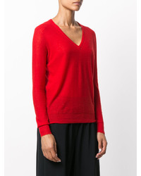 Chemisier en tricot rouge Joseph