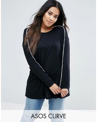 Chemisier noir Asos