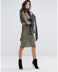 Chemisier olive Missguided