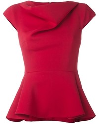 Chemisier rouge Chalayan