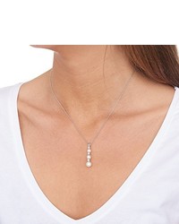 Collier argenté Bella Pearls