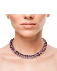 Collier bordeaux Pearls & Colors